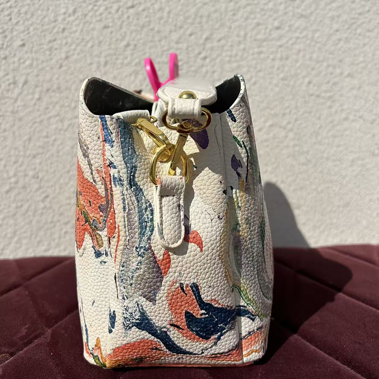 [Square Leather BAG 797]