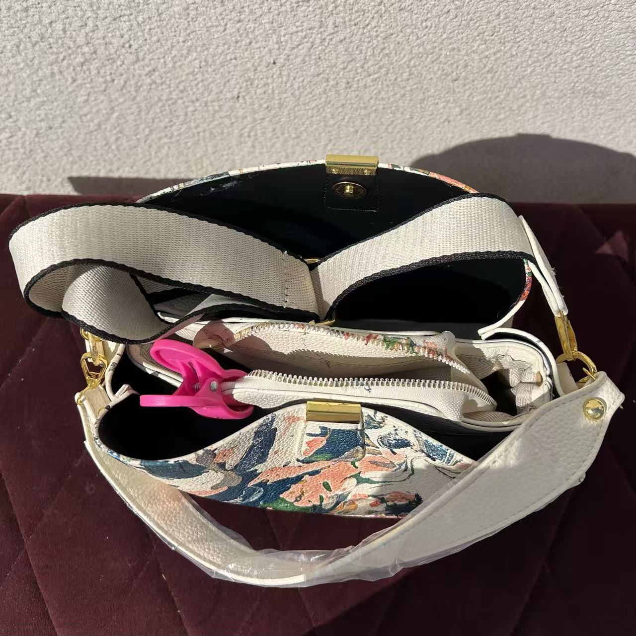 [Square Leather BAG 797]