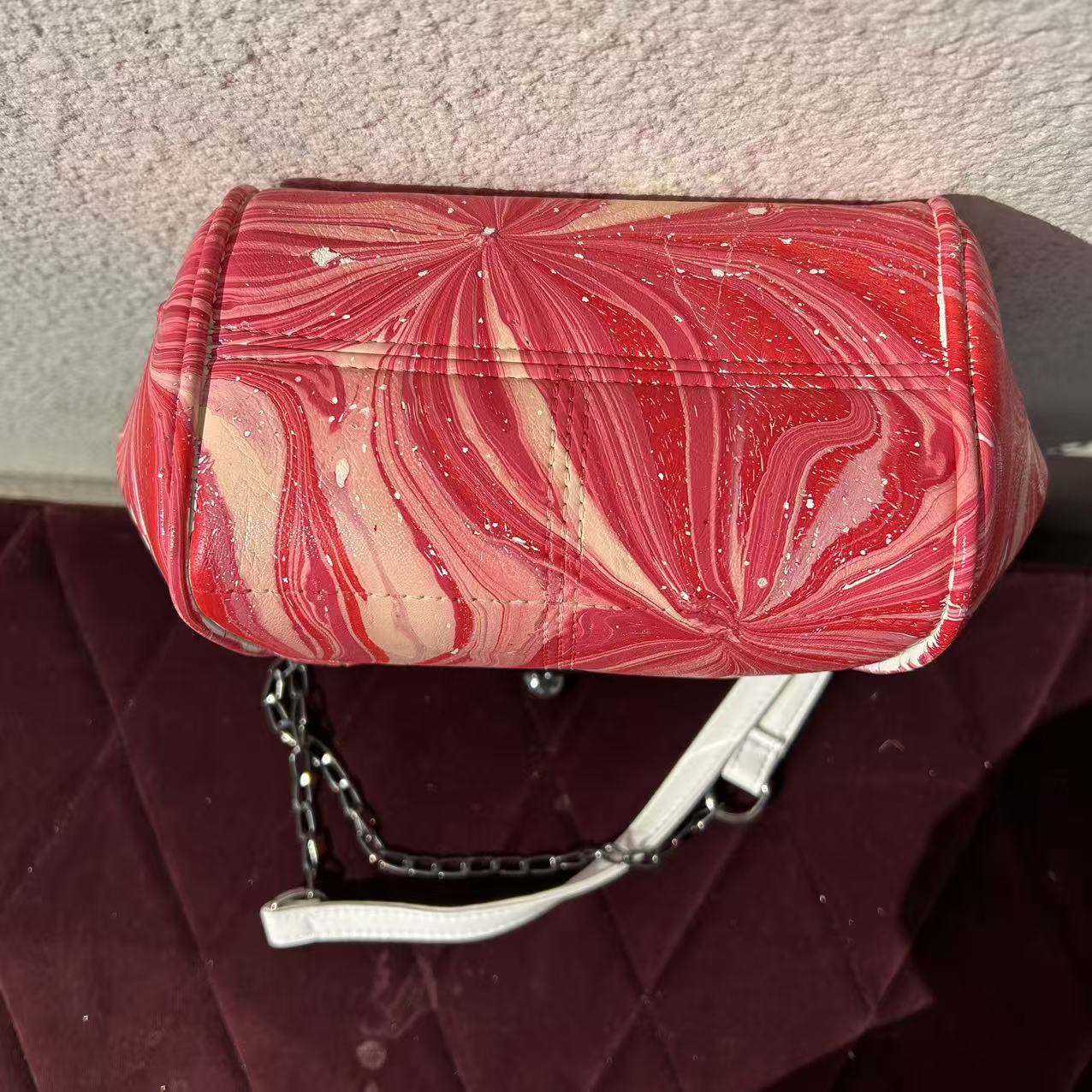 [Kiss-Lock Frame Crossbody Bag 602]