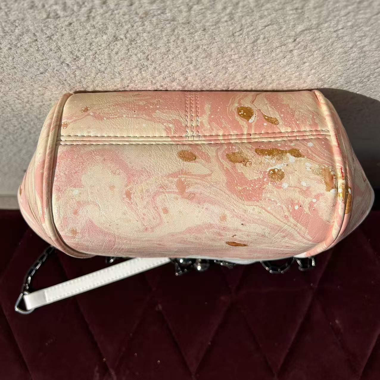 [Kiss-Lock Frame Crossbody Bag 1361]