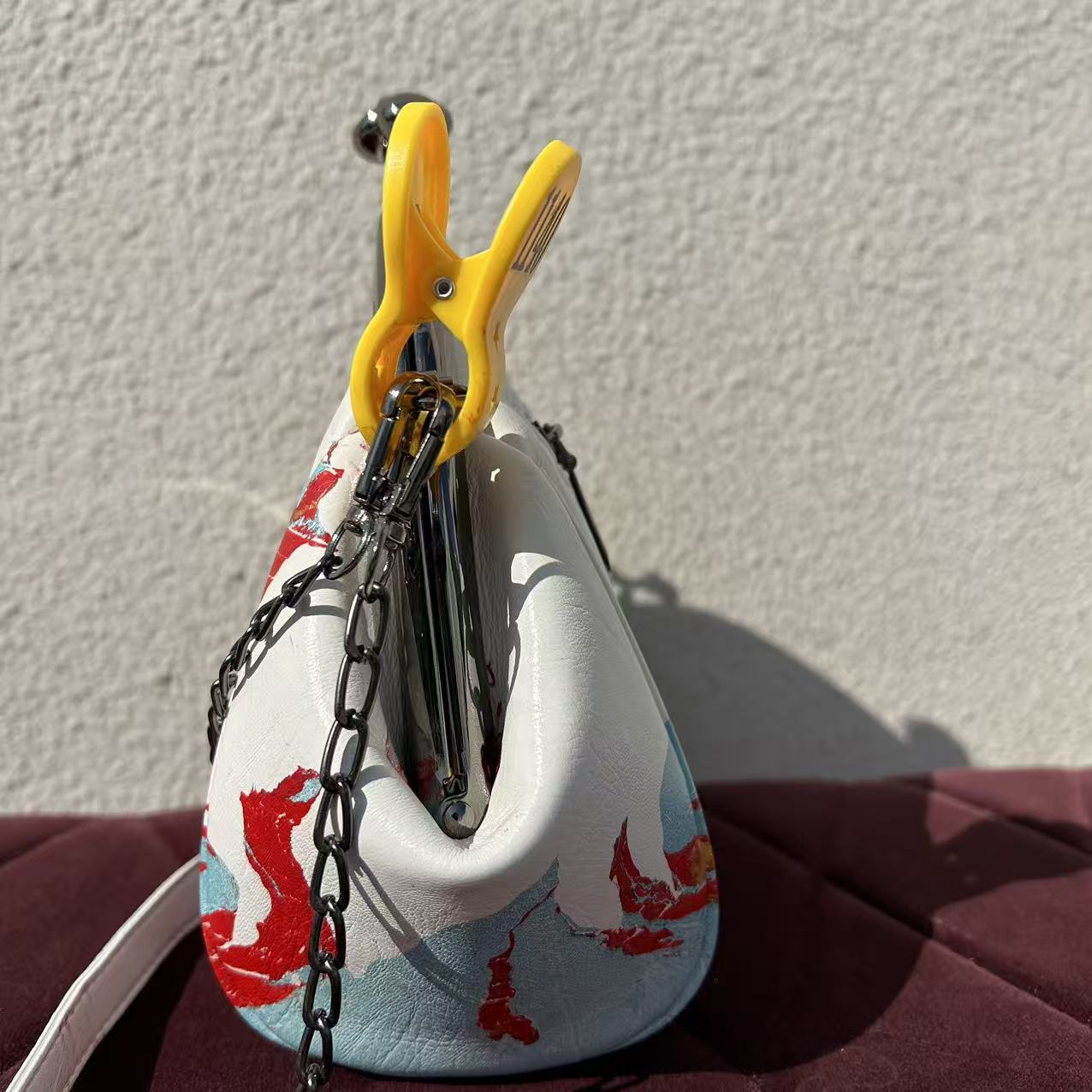 [Kiss-Lock Frame Crossbody Bag 1140]