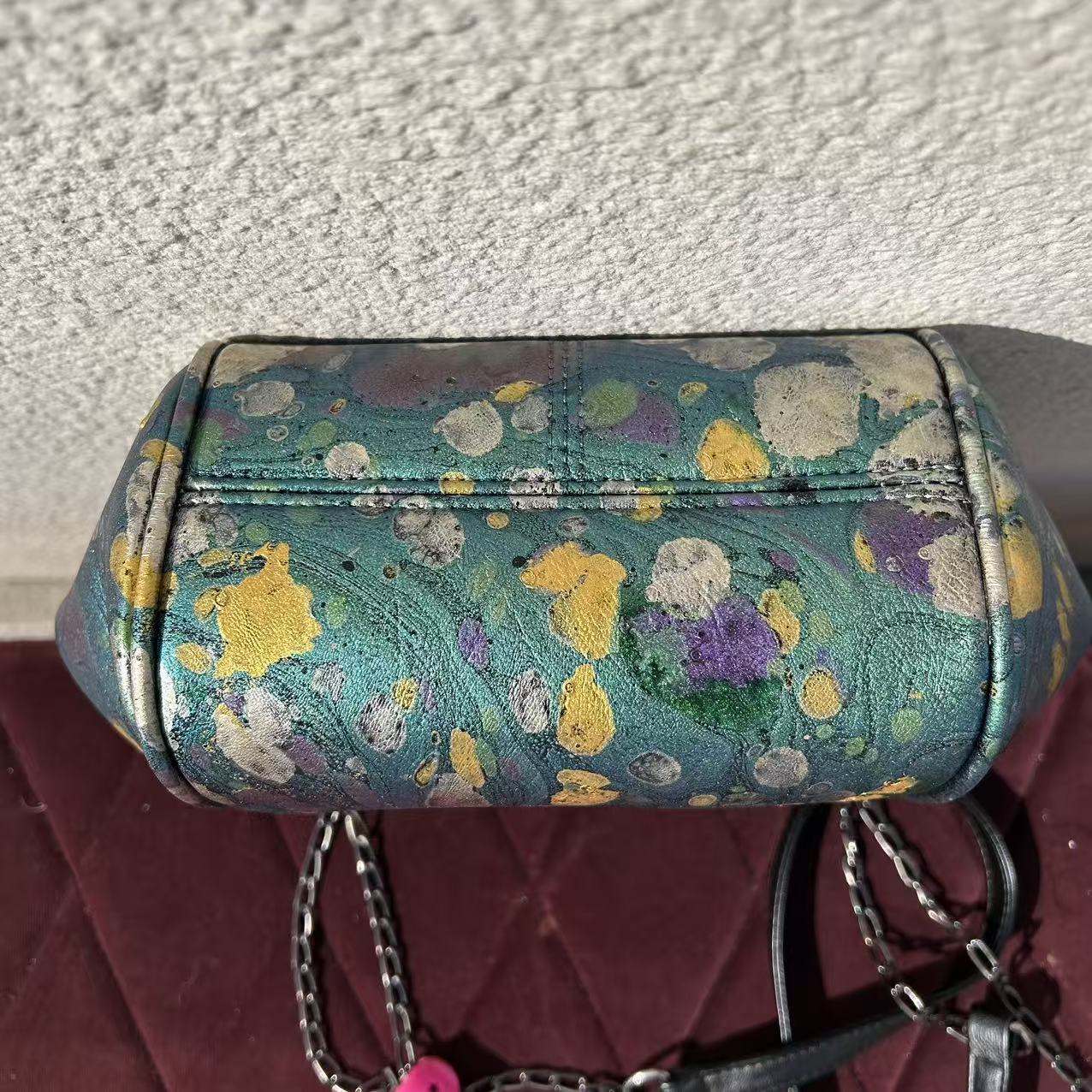 [Kiss-Lock Frame Crossbody Bag 1092]