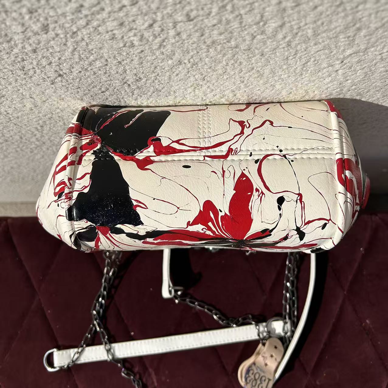 【Kiss-Lock Frame Crossbody Bag 1366】