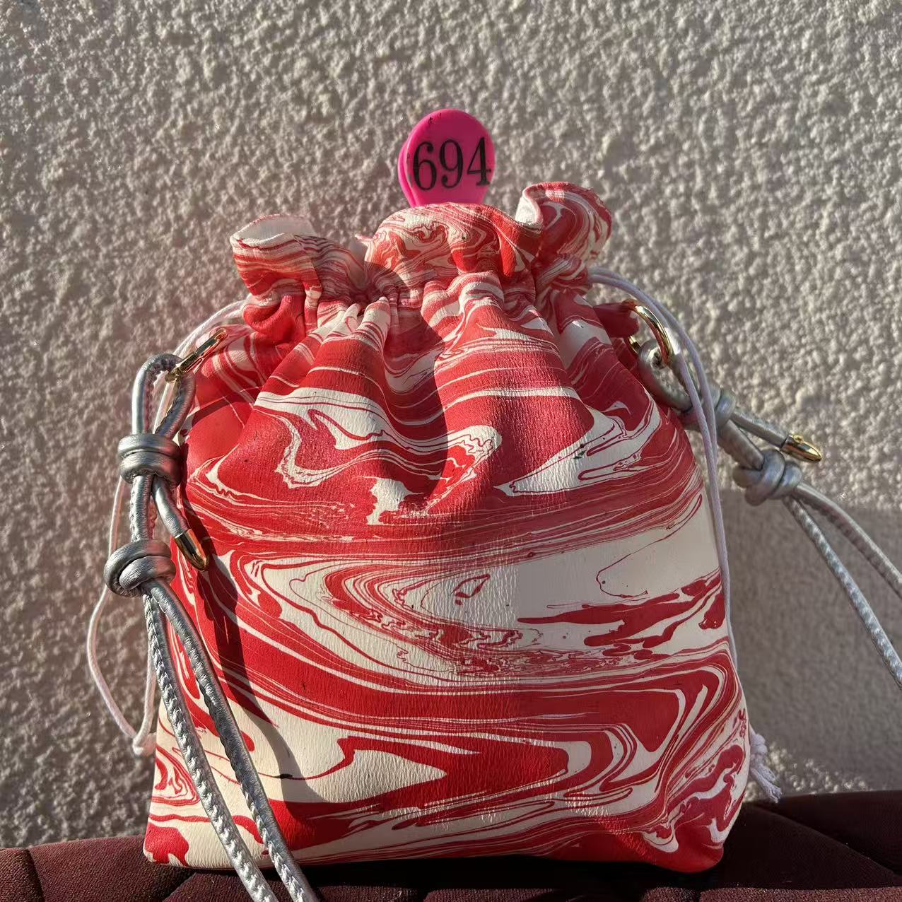 【Drawstring pouch bag 694】