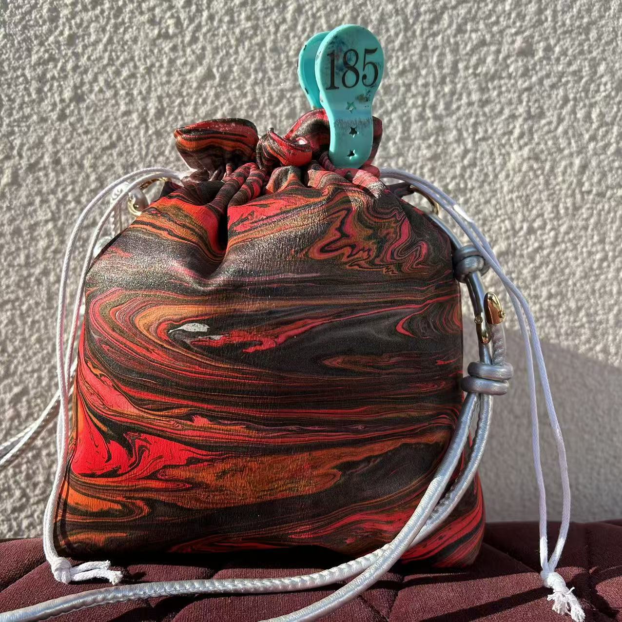 【Drawstring pouch bag 185】