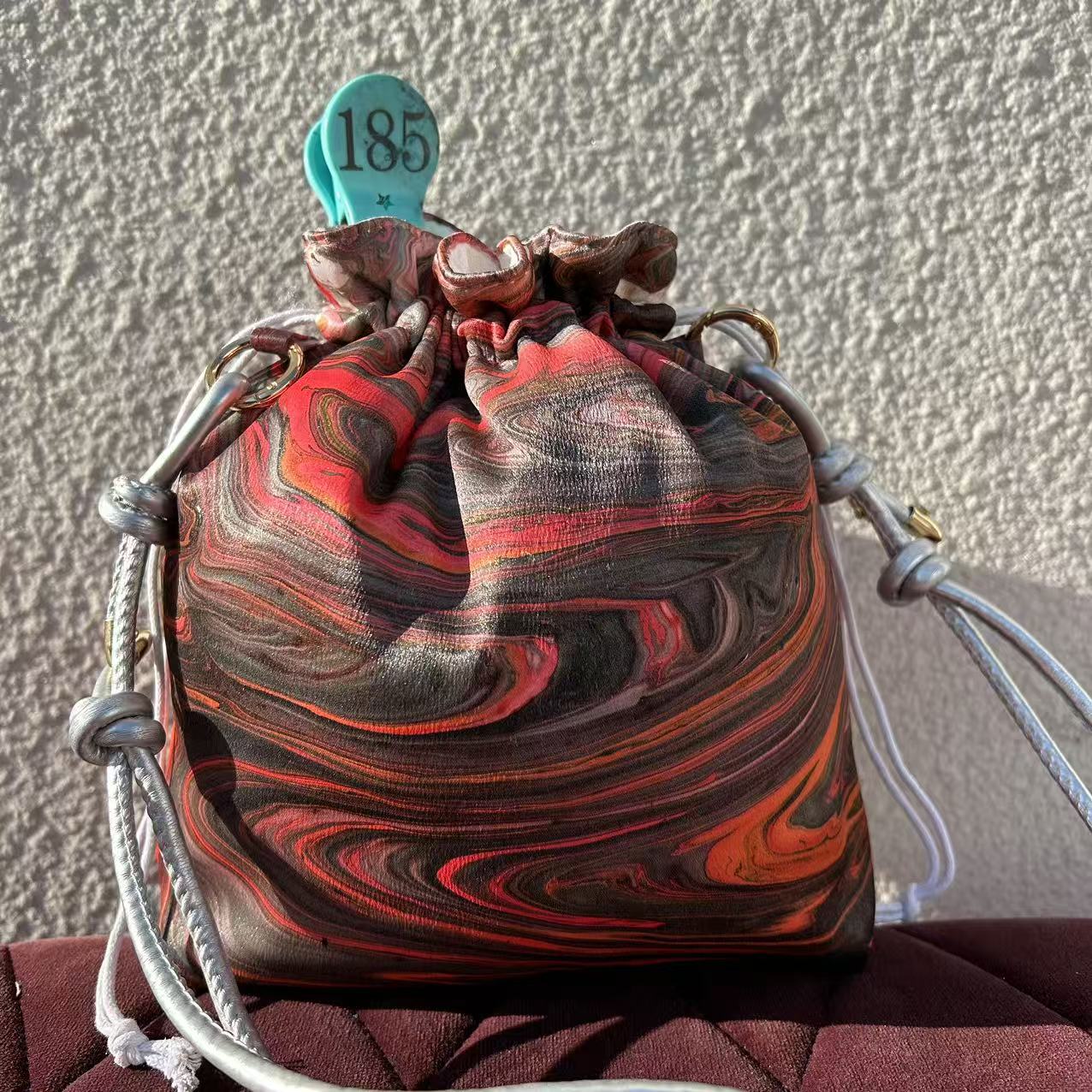 【Drawstring pouch bag 185】