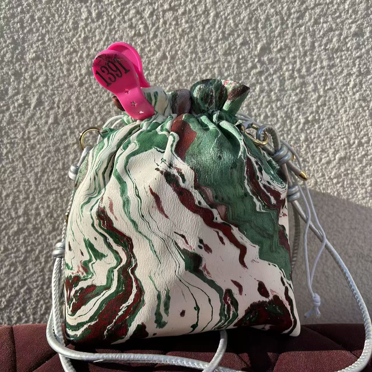 【Drawstring pouch bag 1391】