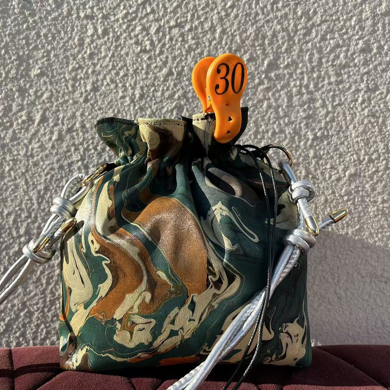 【Drawstring pouch bag 30】