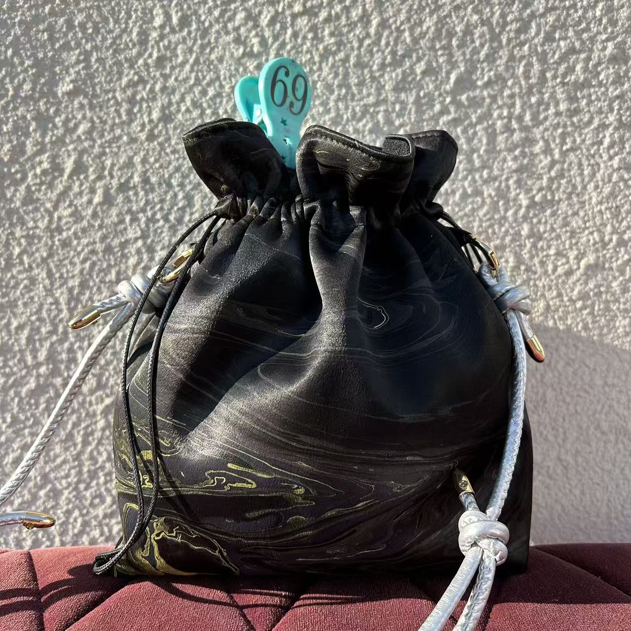 【Drawstring pouch bag 69】