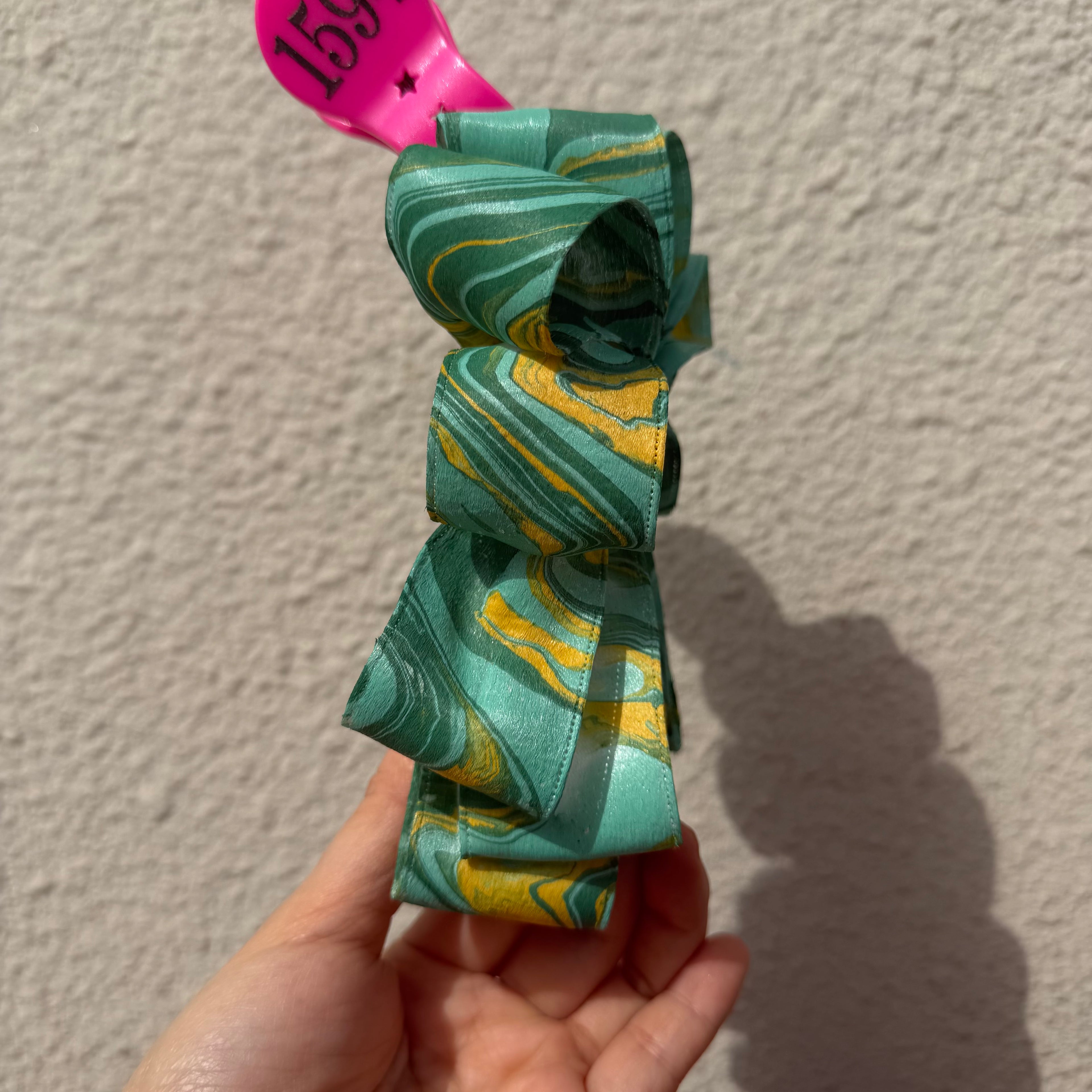 【Handmade Bow Hair Claw Clip 1594】