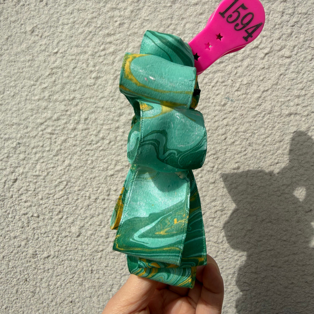 【Handmade Bow Hair Claw Clip 1594】