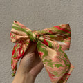 【Handmade Bow Hair Claw Clip 1573】