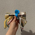 【Handmade Bow Hair Claw Clip 407】