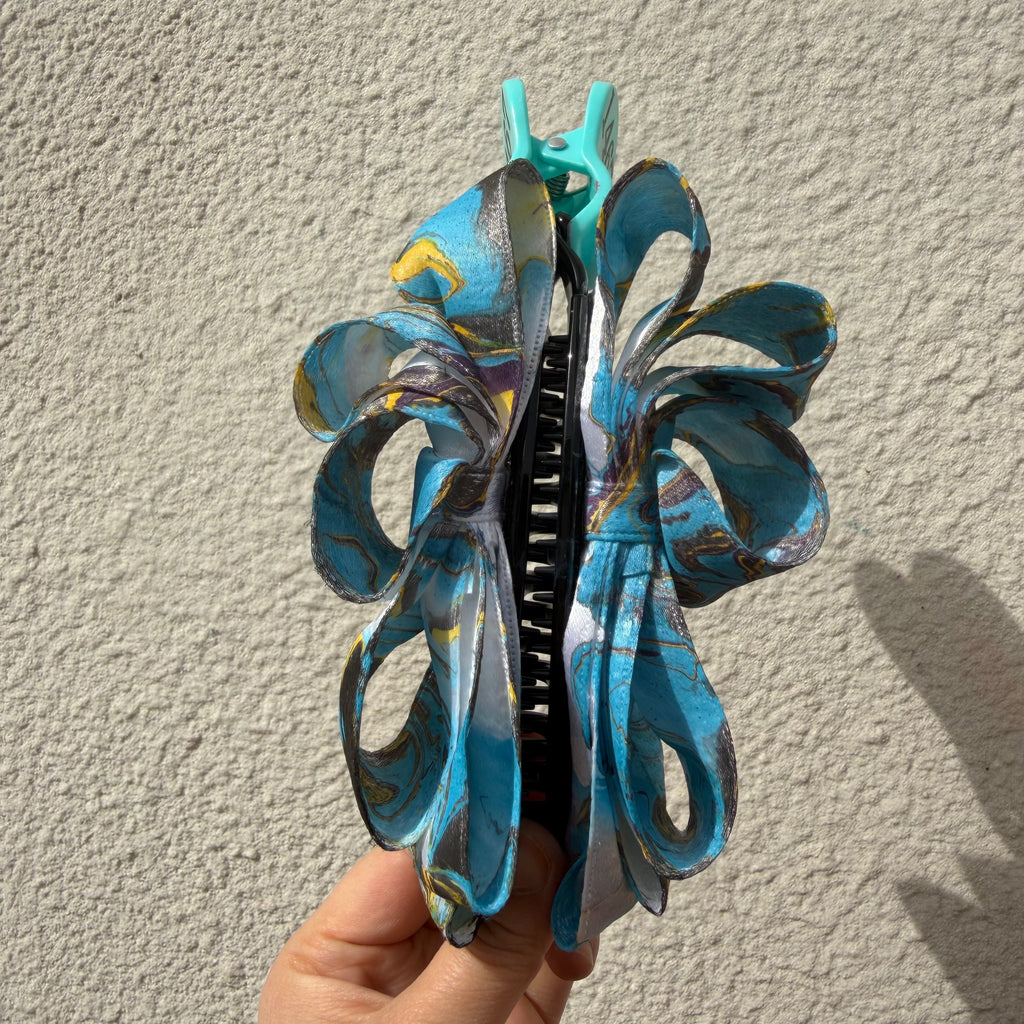 【Handmade Bow Hair Claw Clip 1467】