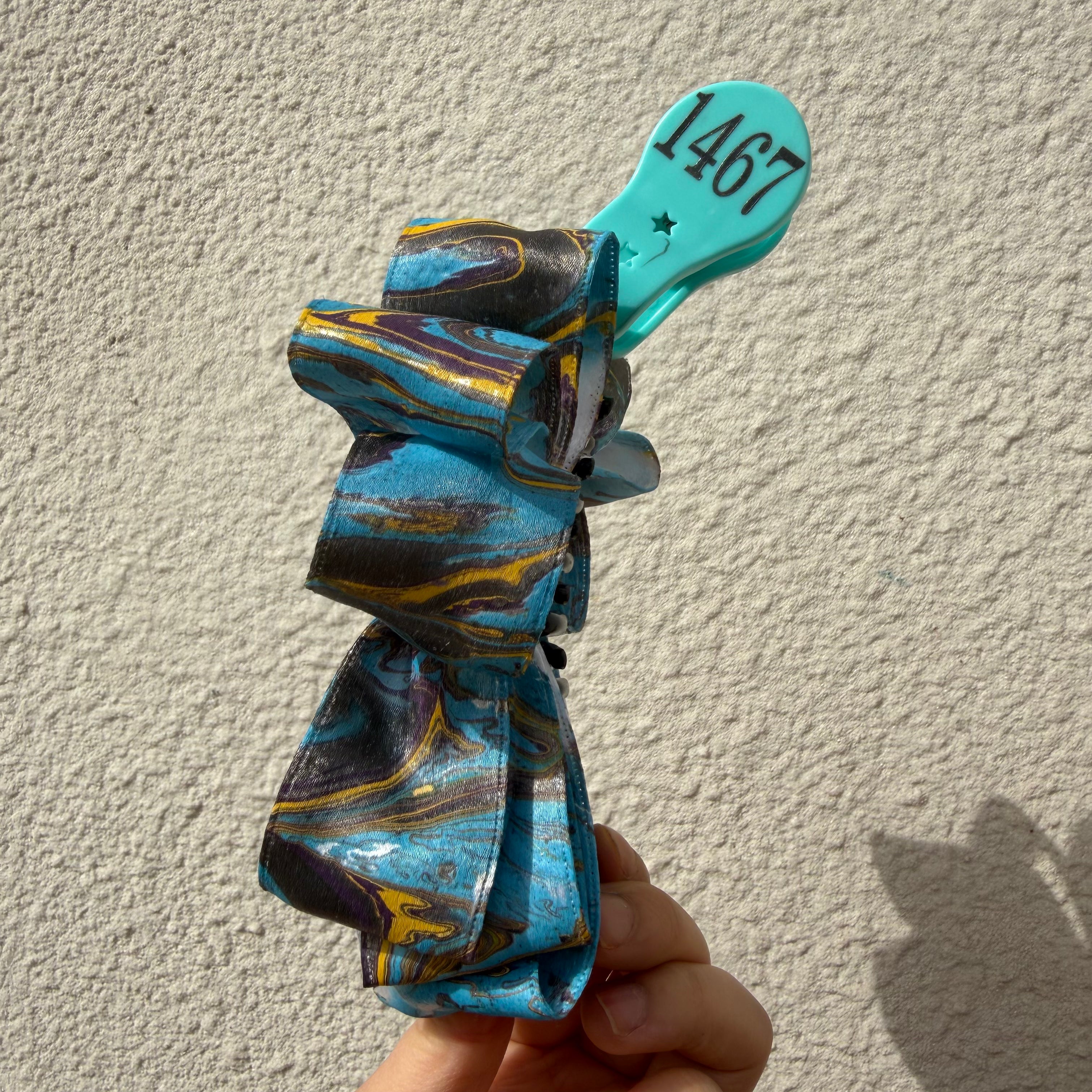 【Handmade Bow Hair Claw Clip 1467】