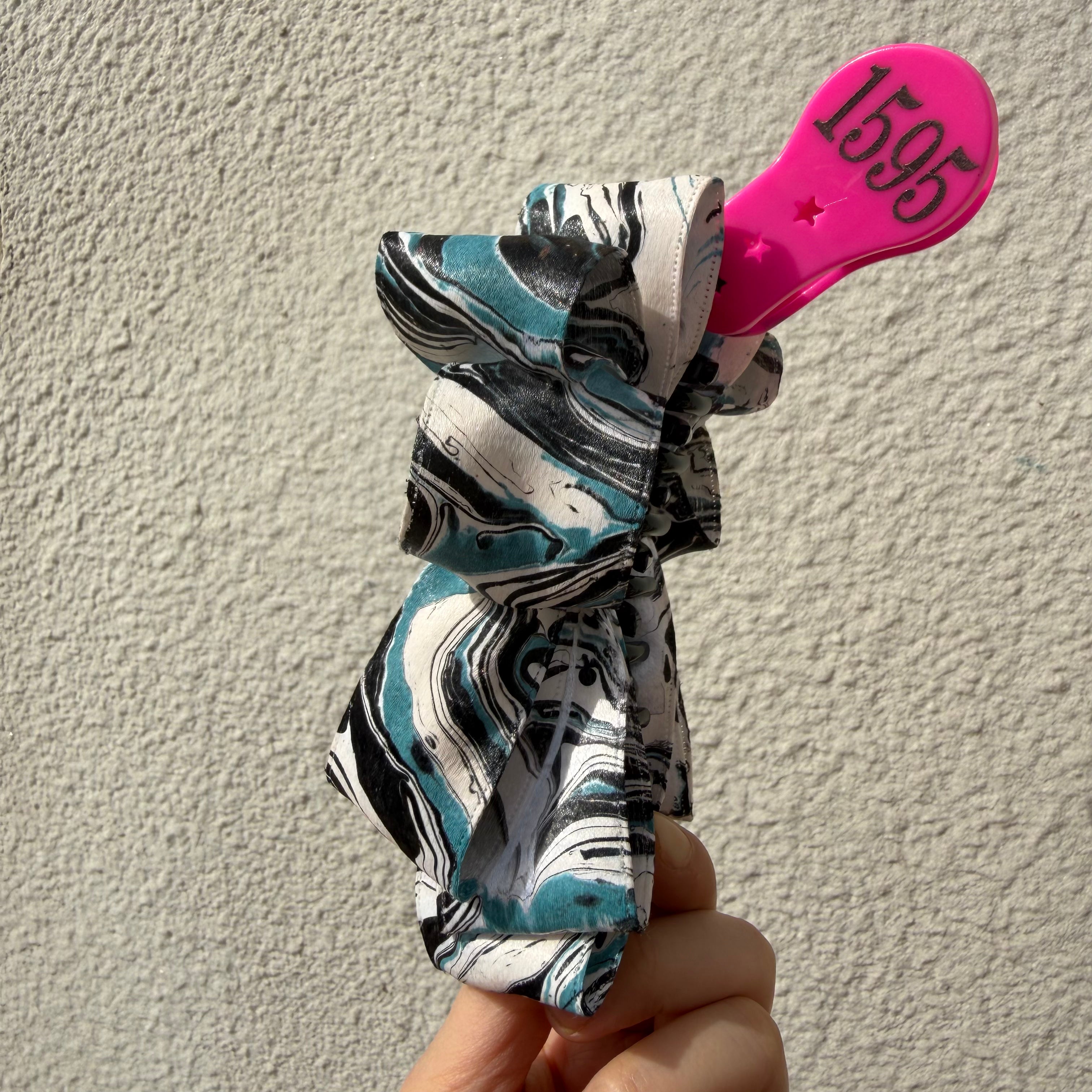 【Handmade Bow Hair Claw Clip 1595】