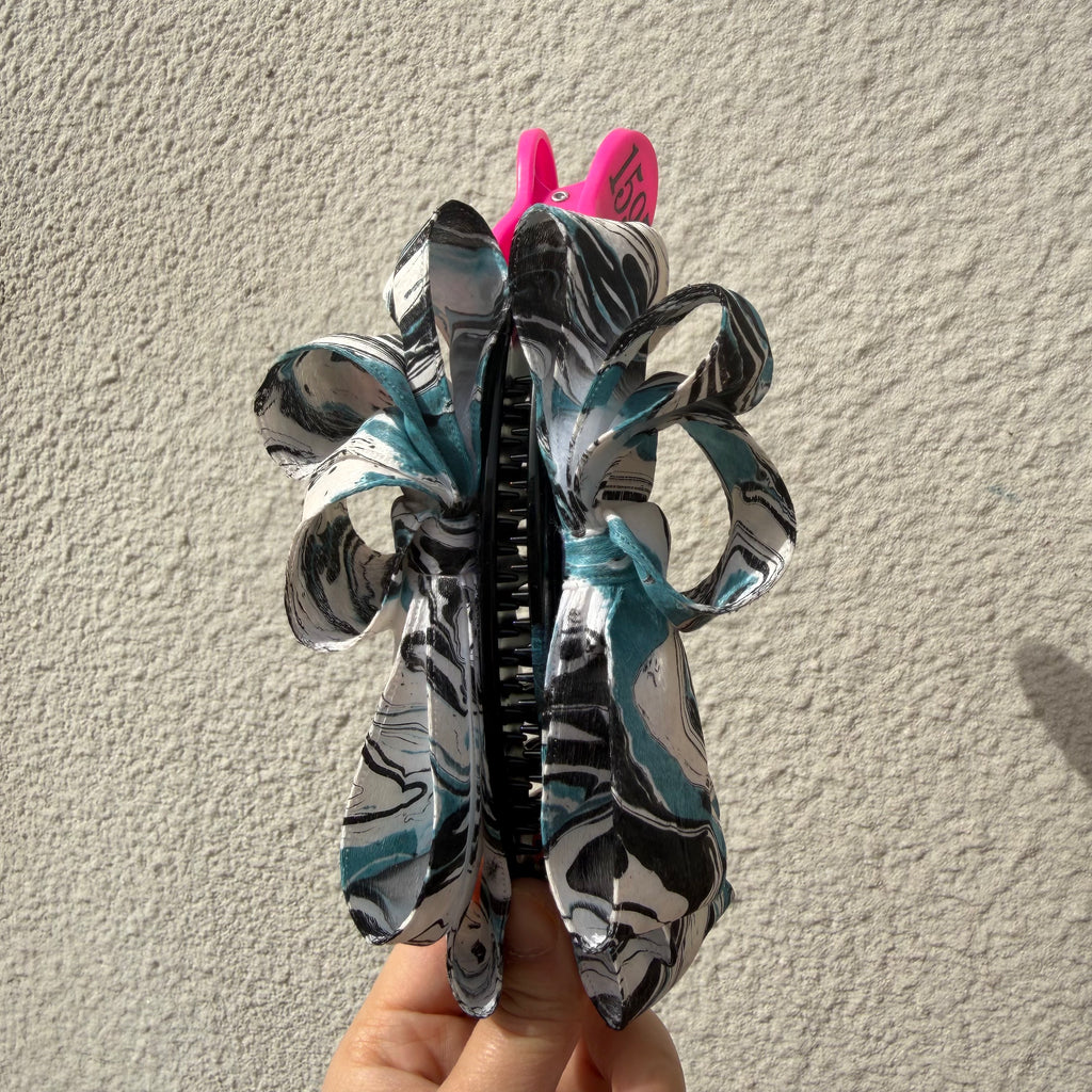 【Handmade Bow Hair Claw Clip 1595】