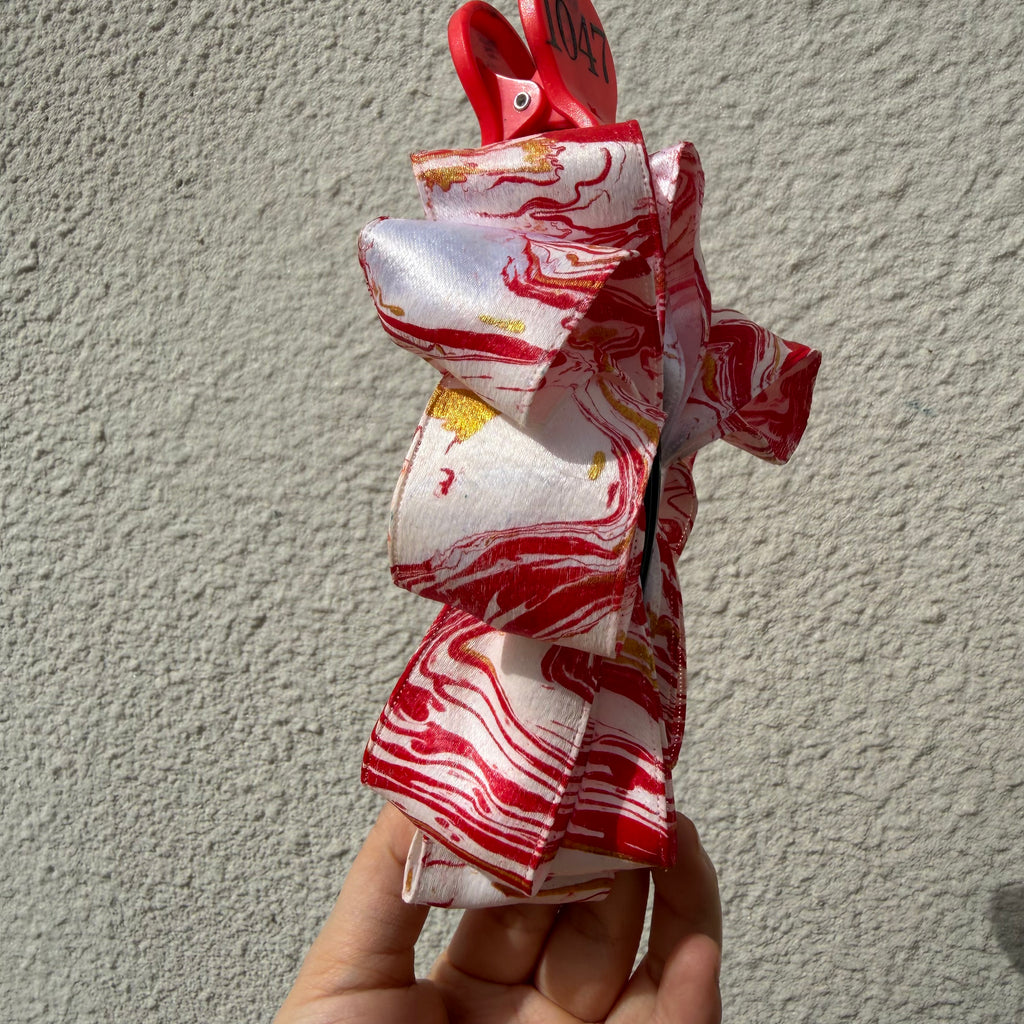 【Handmade Bow Hair Claw Clip 1047】