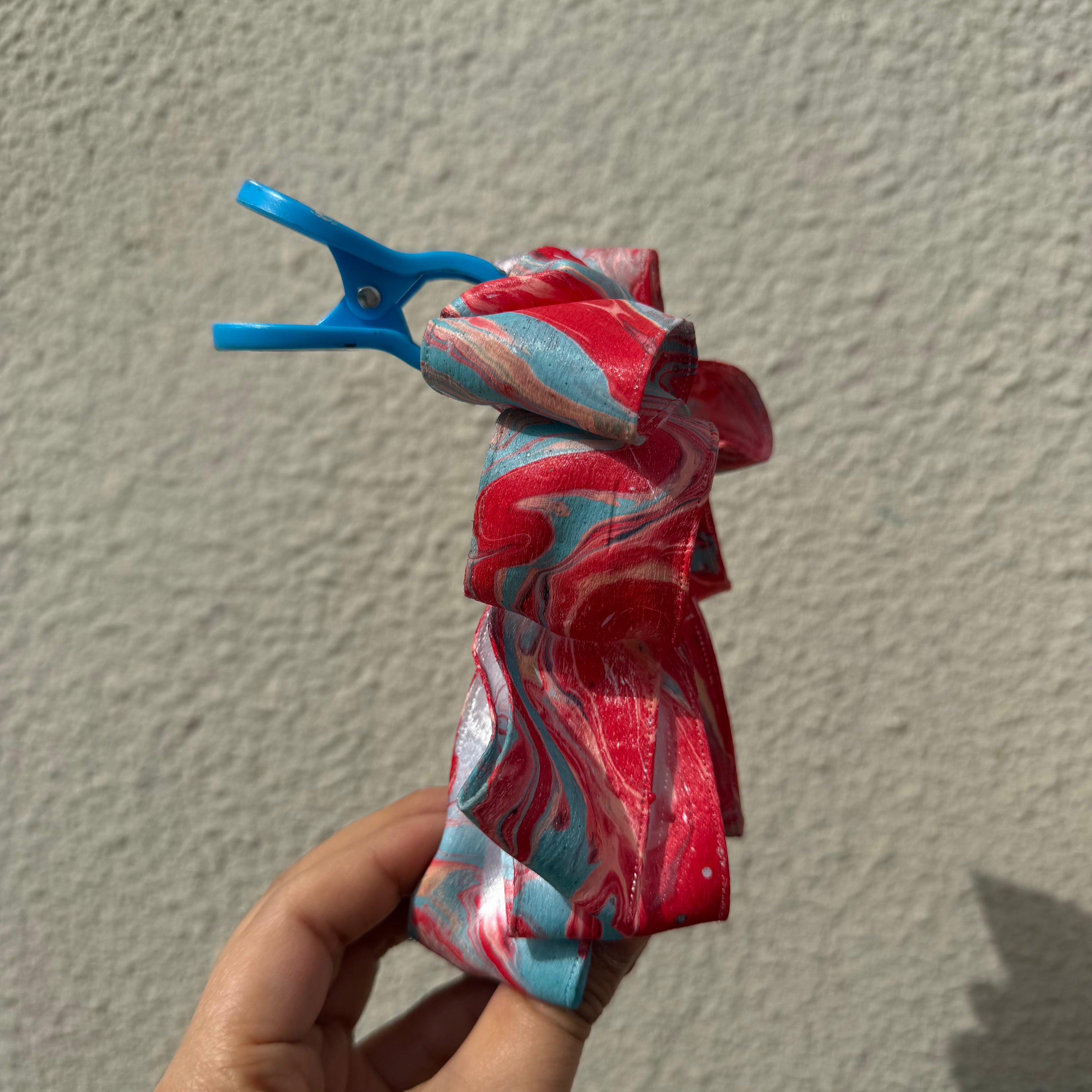 【Handmade Bow Hair Claw Clip 709】