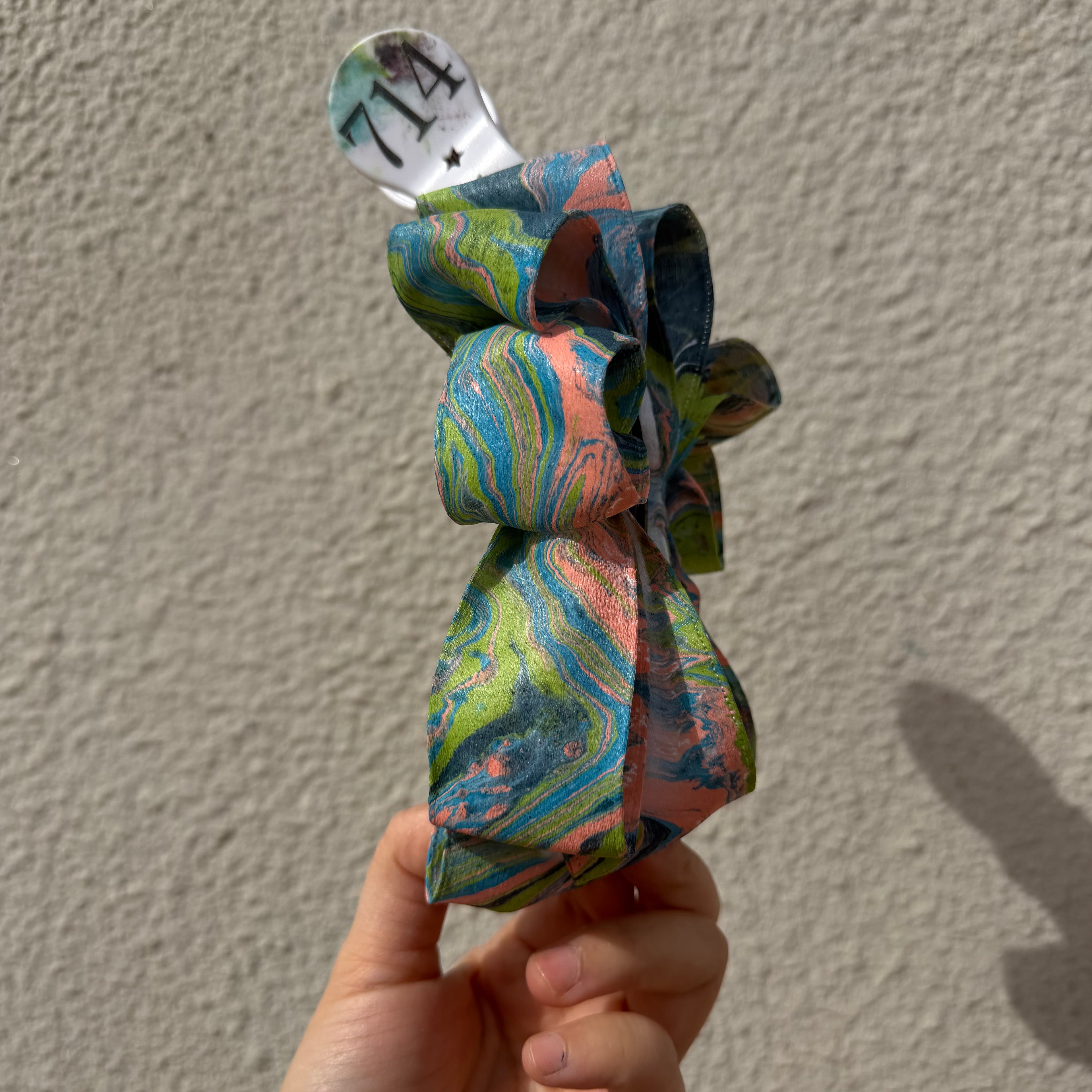 【Handmade Bow Hair Claw Clip 714】