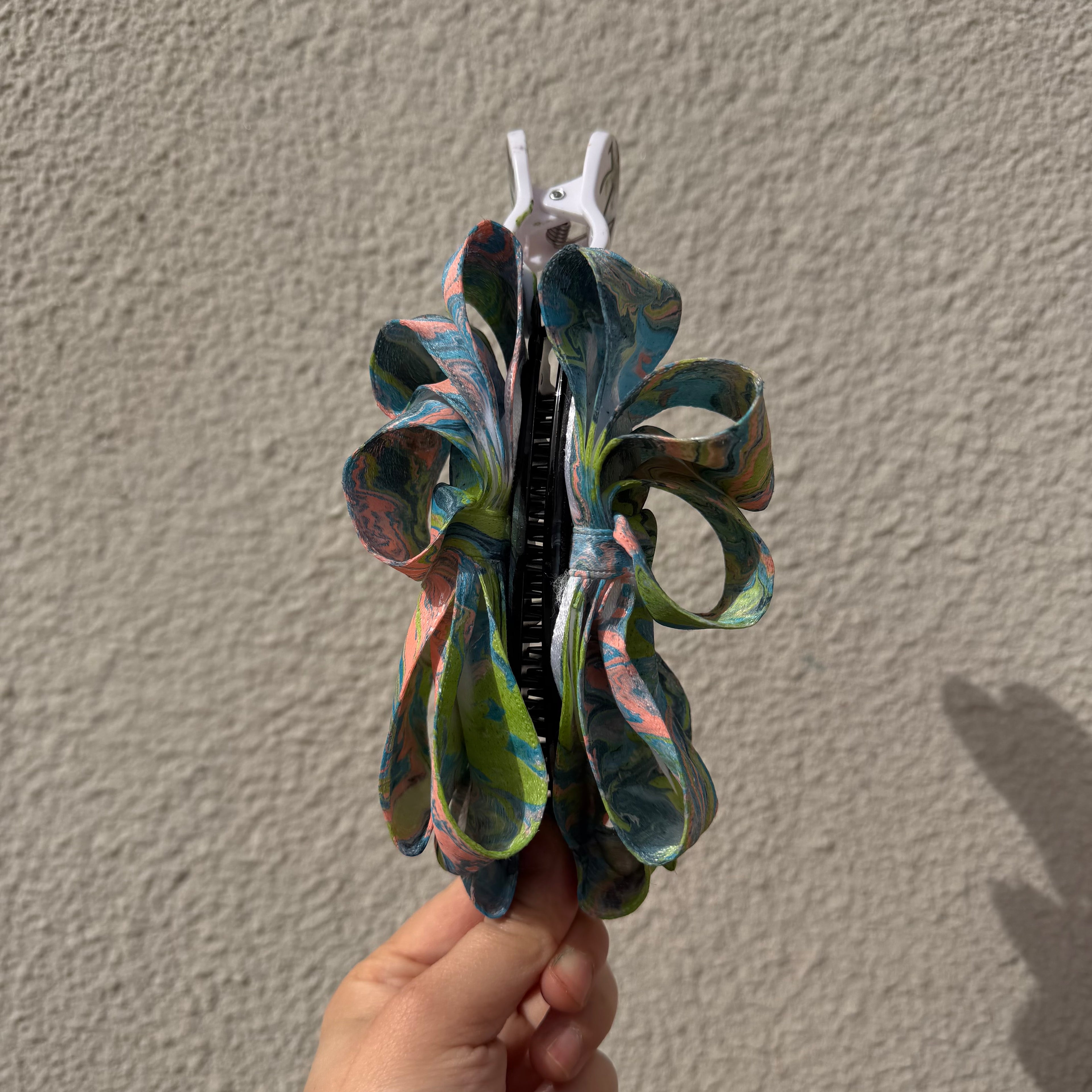 【Handmade Bow Hair Claw Clip 714】