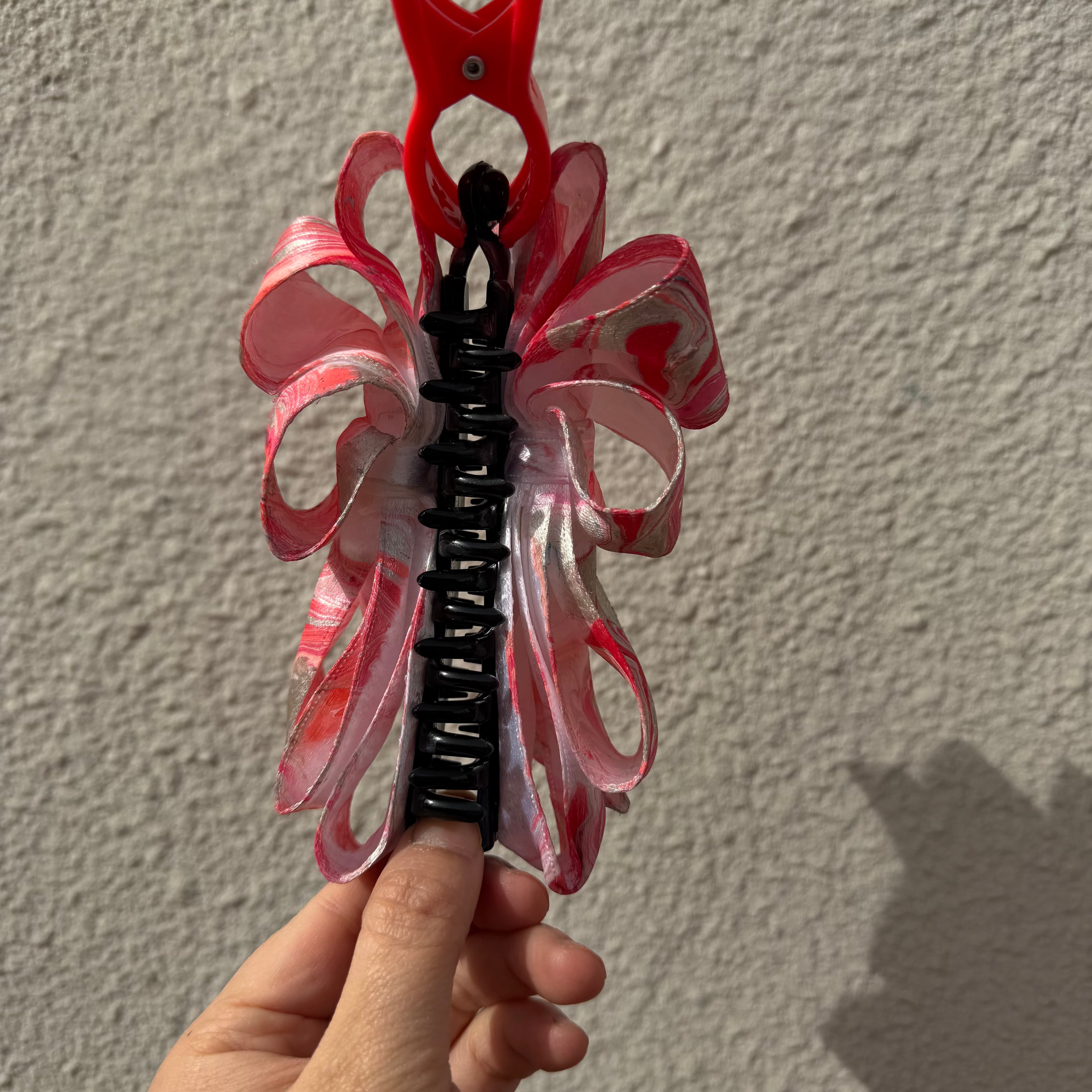 【Handmade Bow Hair Claw Clip 759】