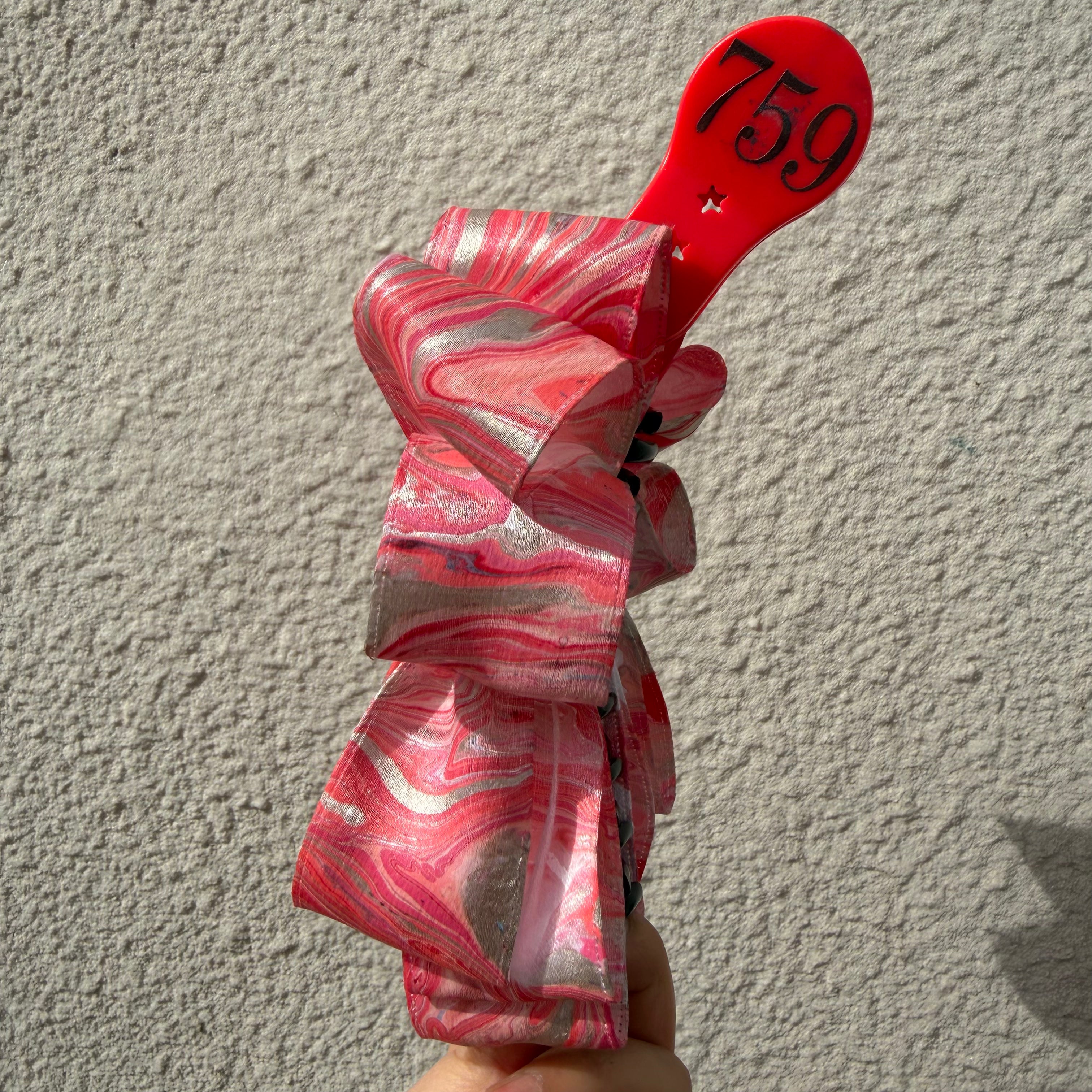 【Handmade Bow Hair Claw Clip 759】