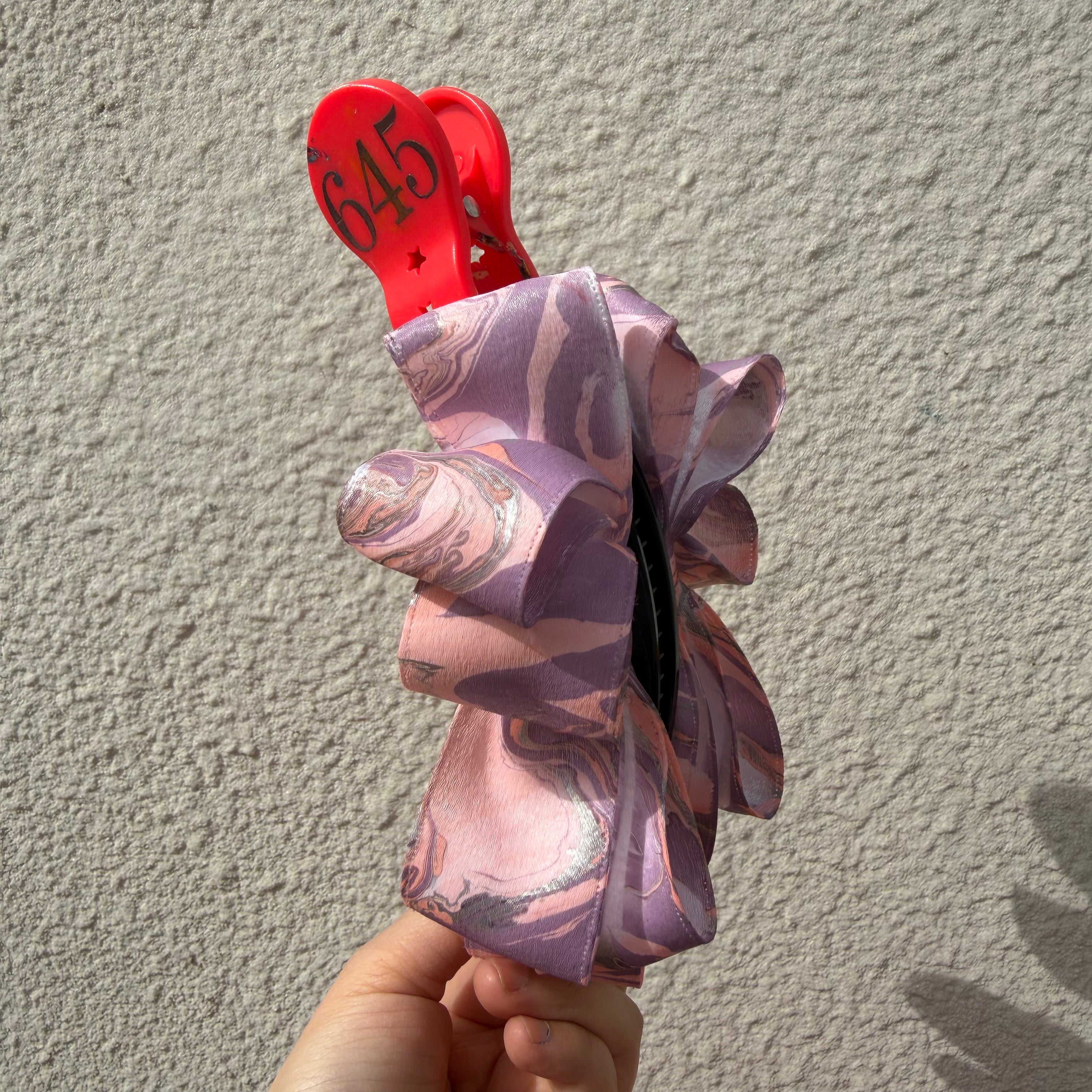 【Handmade Bow Hair Claw Clip 645】