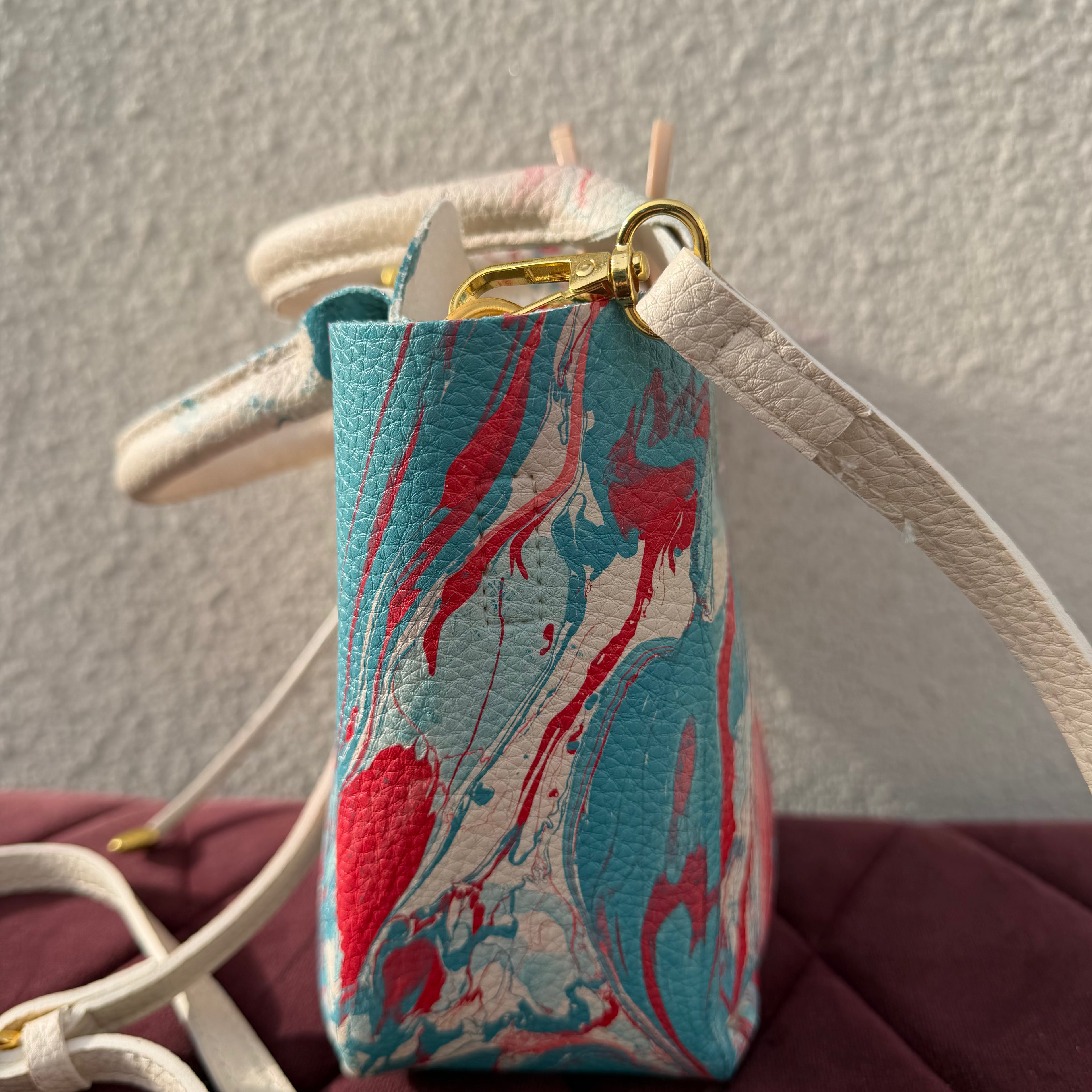 【leather crossbody bag 1087】