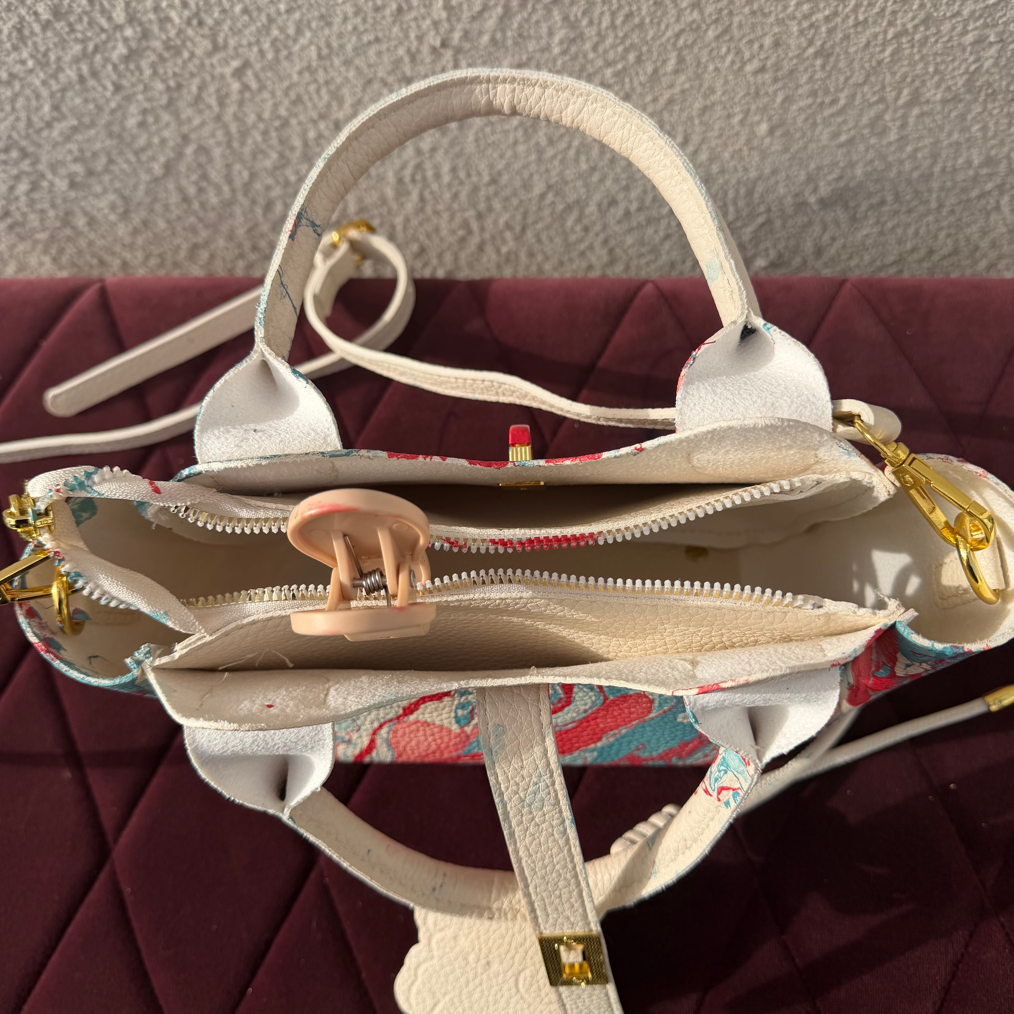 【leather crossbody bag 1087】