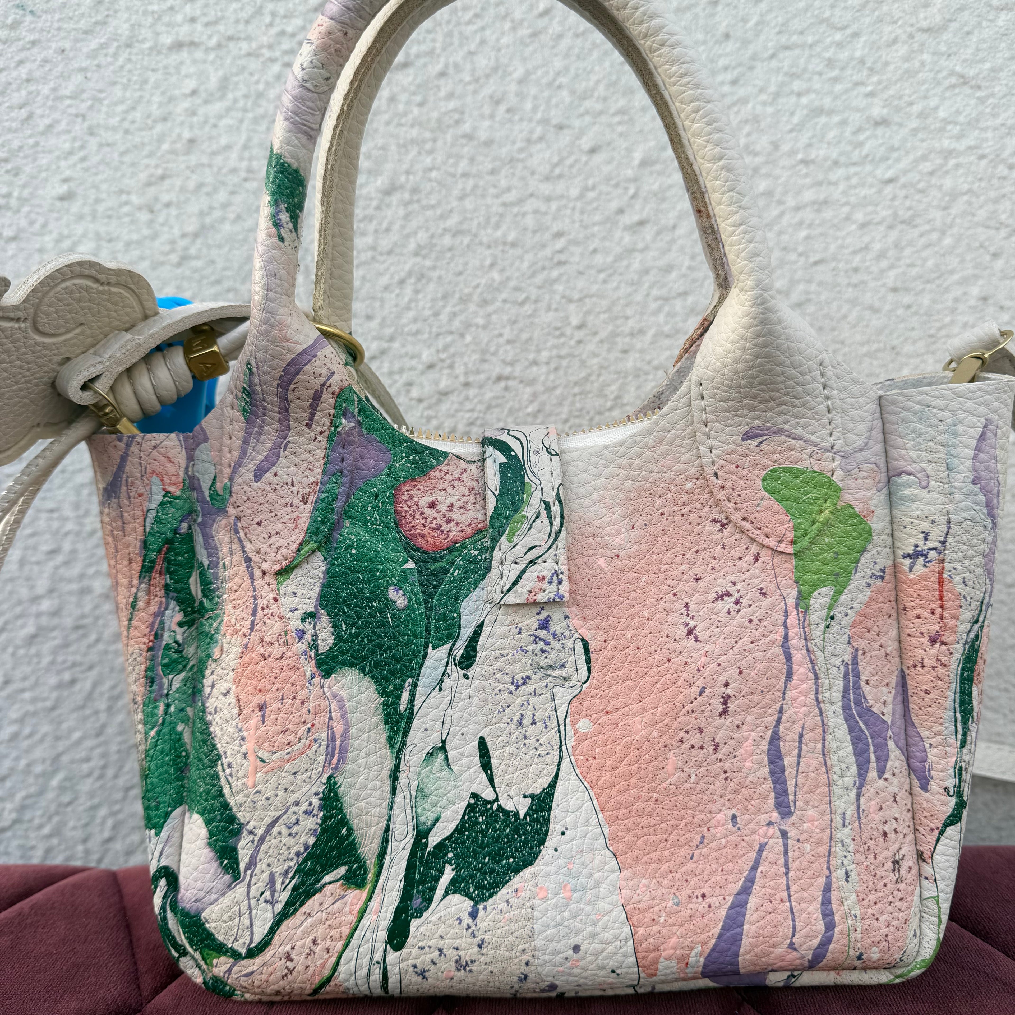 【leather crossbody bag 608】