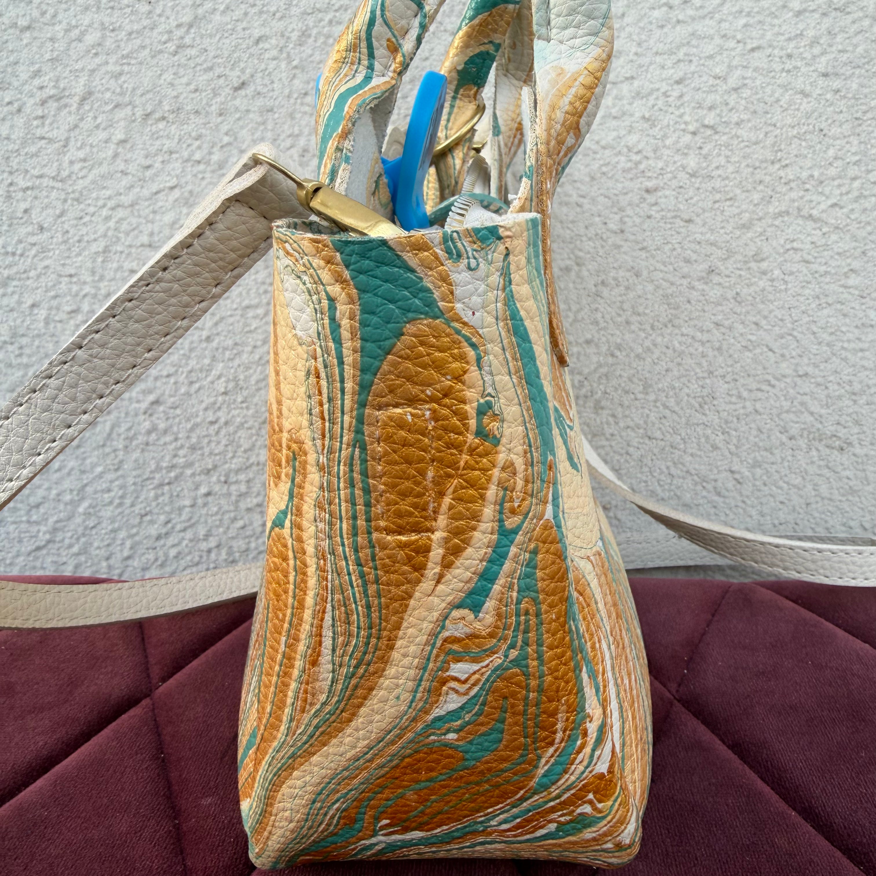 【leather crossbody bag 1301】