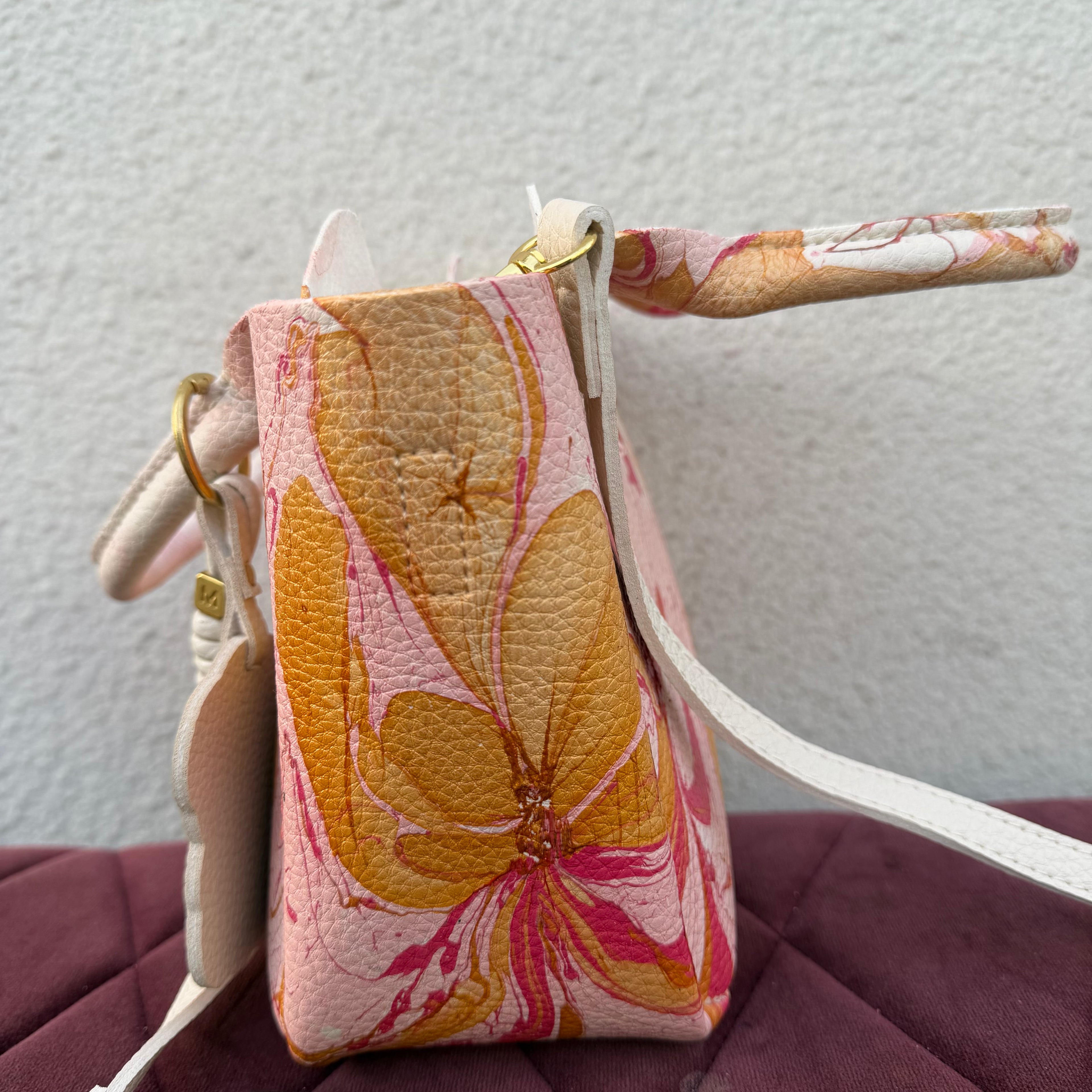 【leather crossbody bag 606】