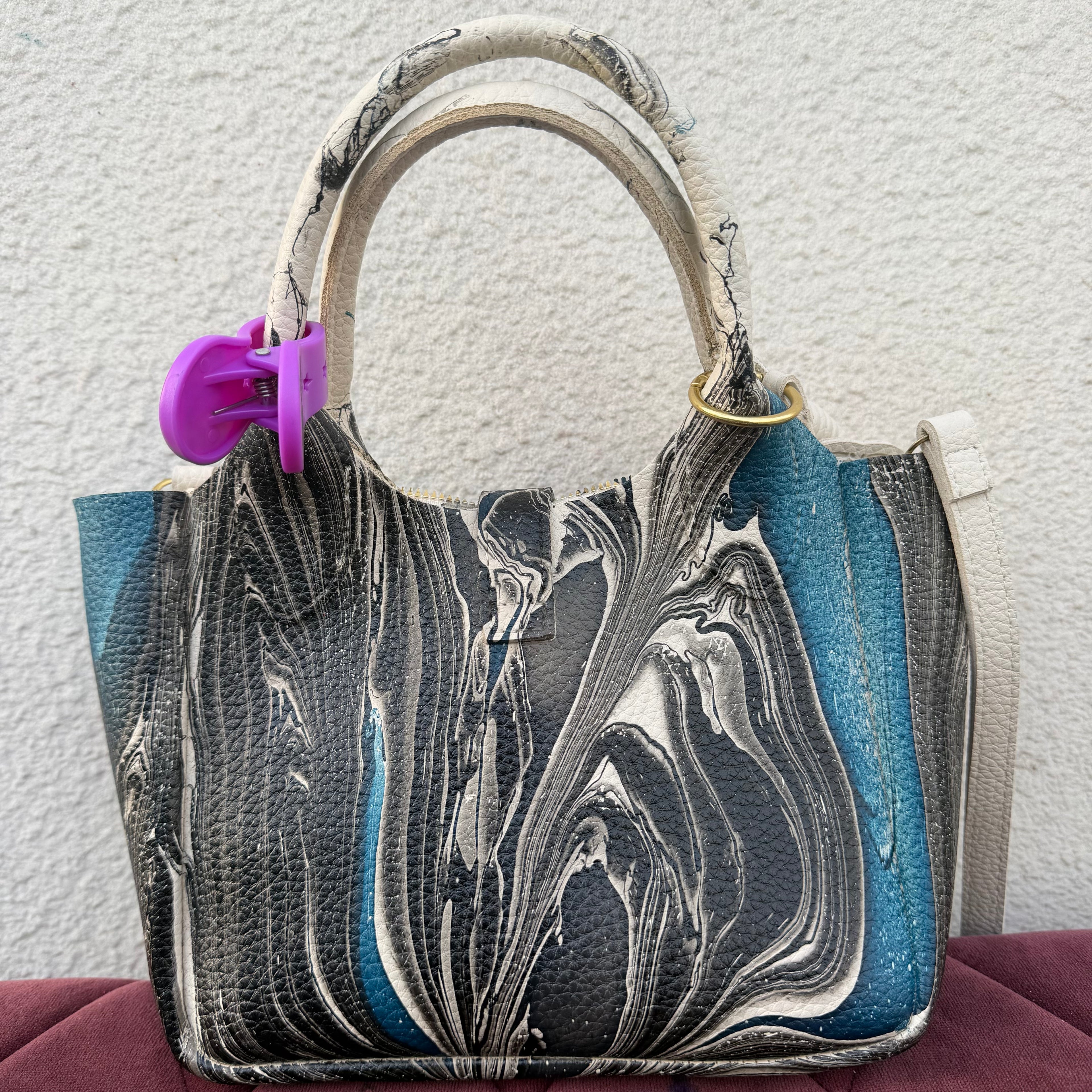 【leather crossbody bag 1375】