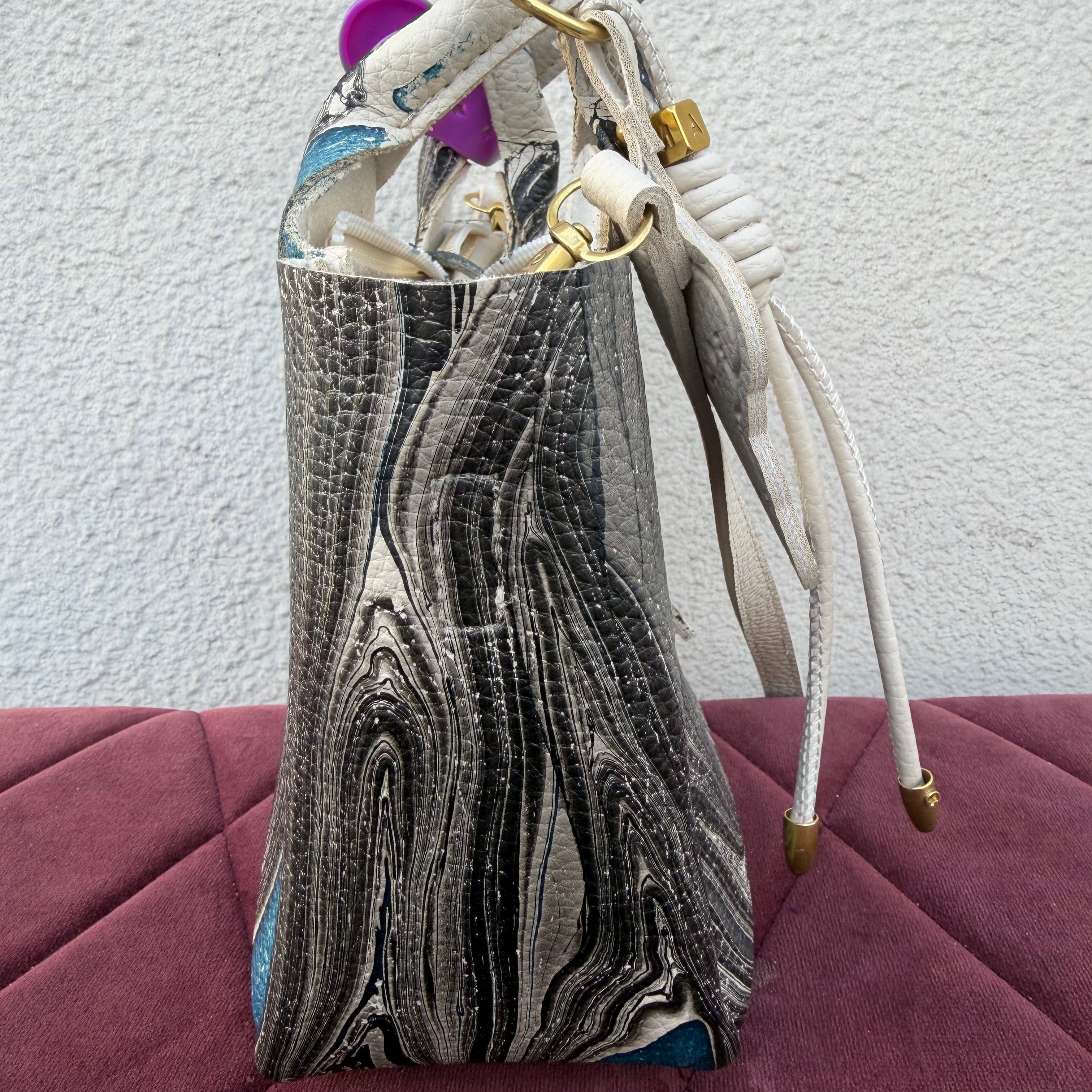 【leather crossbody bag 1375】